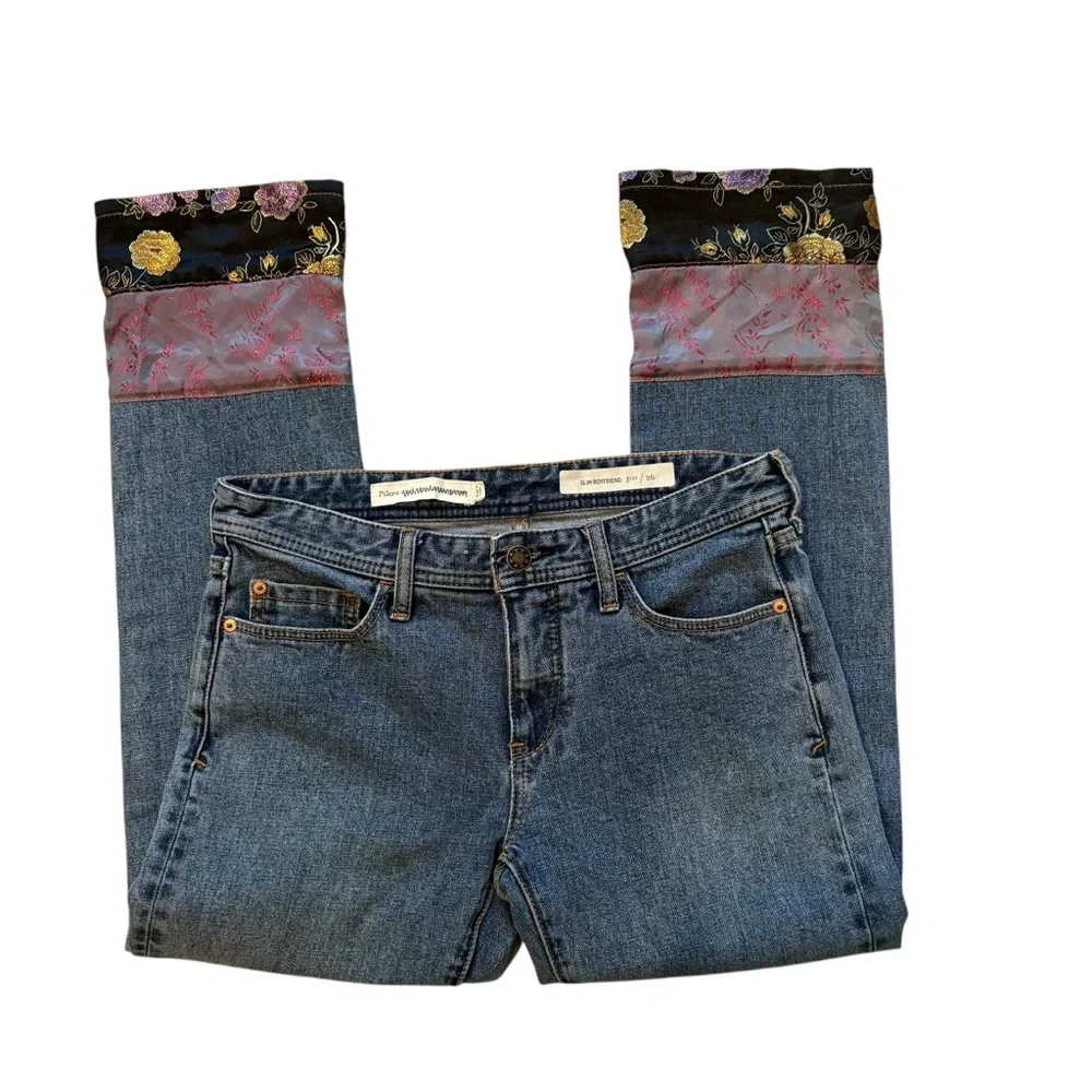Anthropologie Pilcro Slim Boyfriend Jeans, Sz 26 - Picture 9 of 15